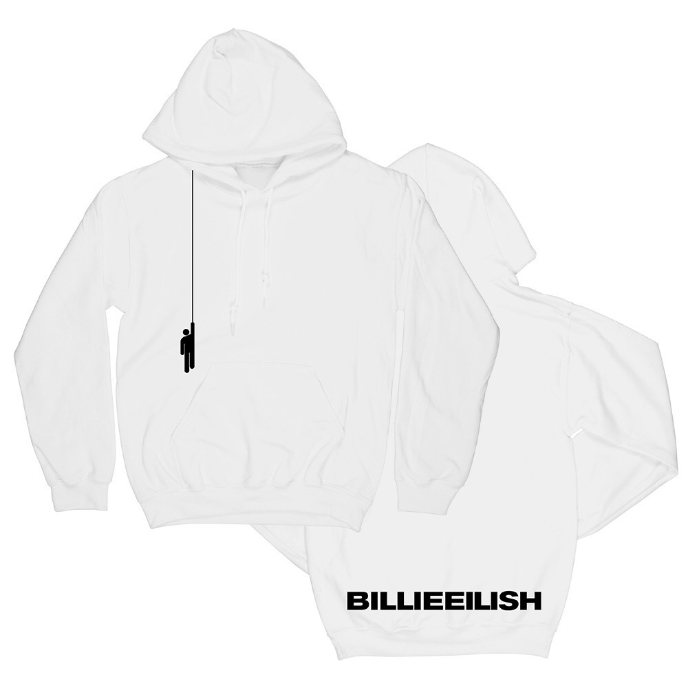 Exclusive White Billie Eilish Hoodie